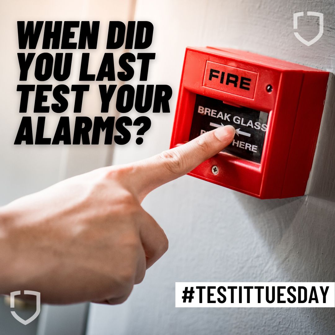#TestItTuesday

When did you last check your smoke and CO alarms?

It's recommended that your alarms are tested weekly. Log all of your test results and make sure any issues are reported and resolved.

Remember, only working alarms can save lives!

🌐 lnkd.in/gdhSkYyp