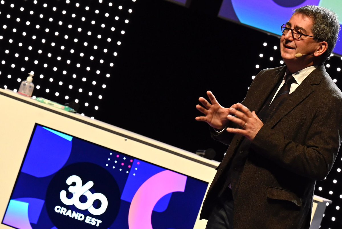 JeanROTTNER's tweet photo. [#360GrandEst]

La force de notre Région : sa diversité et ses entrepreneurs 🚀 ! 

La coopération est la clef de notre survie &amp; de notre adaptabilité aux menaces et défis 🌍 !

Aujourd’hui, je me bats pour qu’on décloisonne l’action publique 👊🏻 https://t.co/pRgww1YHVB