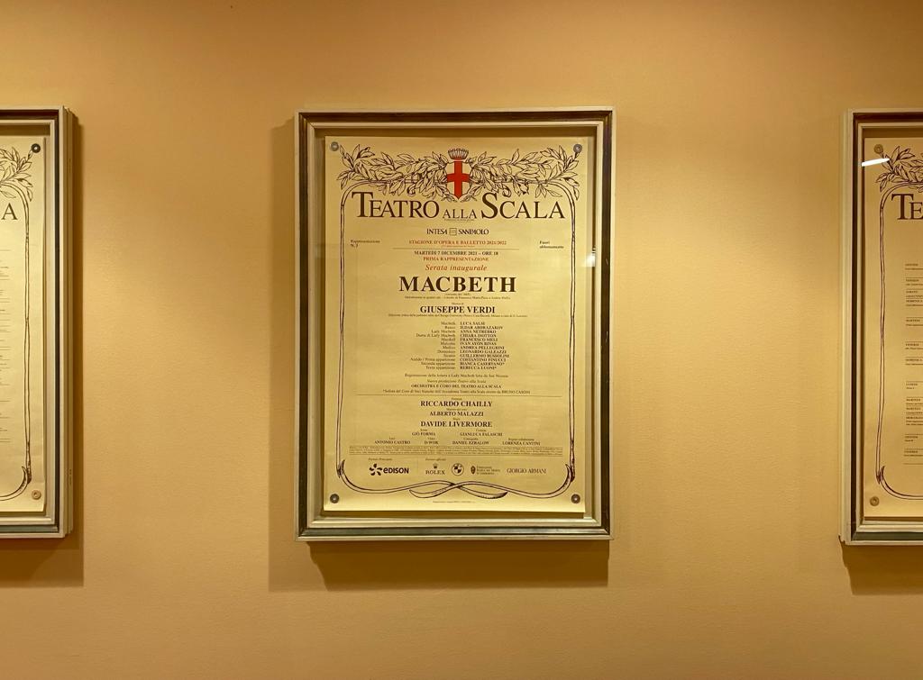 teatroallascala's tweet photo. Tonight don't miss the Premiere of #Macbeth! Follow it live on @RaiUno @RaiPlay @Radio3tweet. Tell us where you will watch the opera! @RaiCultura https://t.co/cWusotbLOj