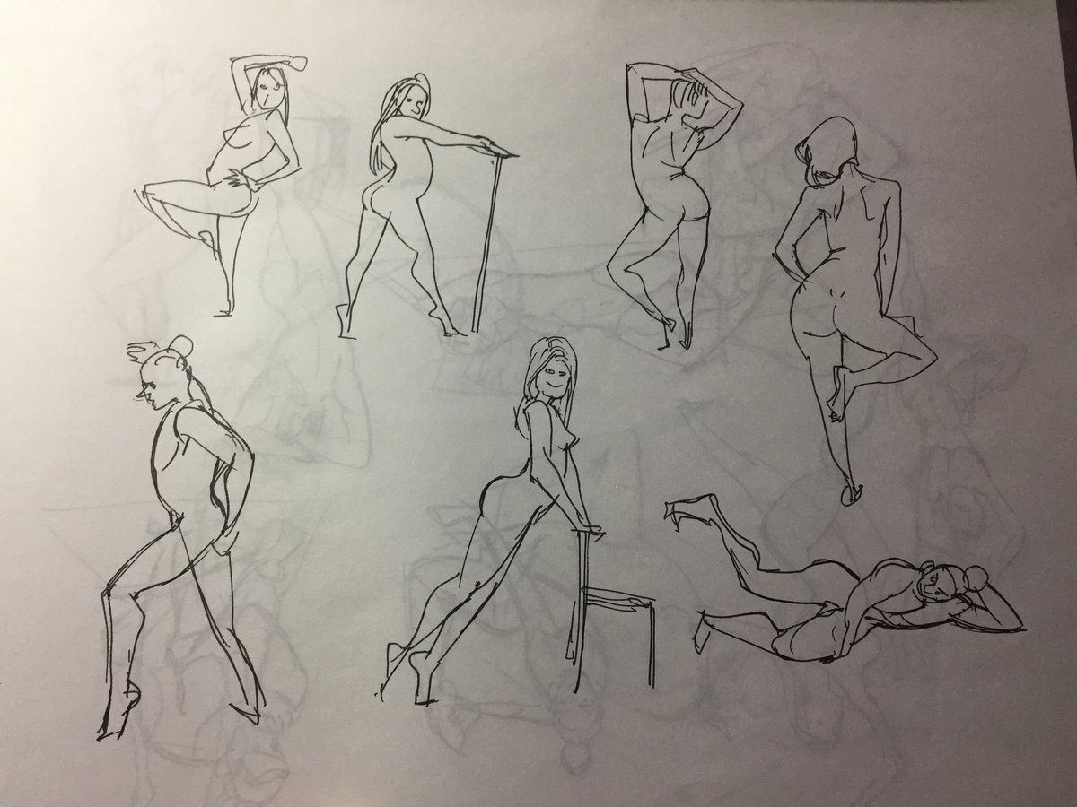 2010年から8年沢山人体を描いて、いざジェスドロやるぞー!とやったら「思てたのと違う」というのが出来上がったのが1枚目の画像(2分ドローイング)
8つ勉講師でもある栗田唯氏に教わって「肩の力を抜いて」「楽な気持ちで」「ちょっとずつ続ける」を3年間やったのが2枚目の画像です。
#8つ勉