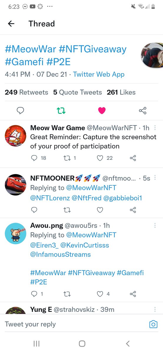 nftmooner's tweet photo. @MeowWarNFT https://t.co/8gEVG7xSzN