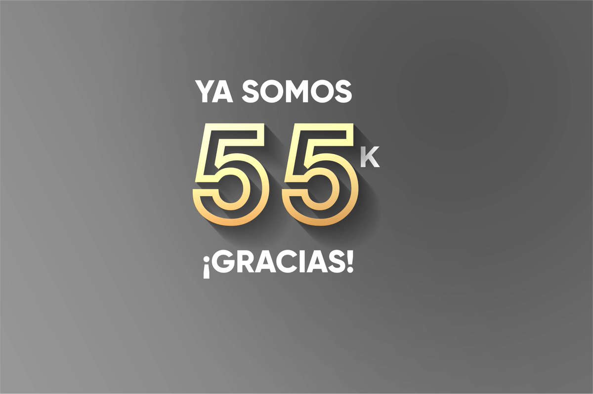 CarteldeCoches's tweet photo. Ya somos 55.000!! 💪

#gracias #carteldecoches #equipo #reclamaciones https://t.co/T7McLE4TSB