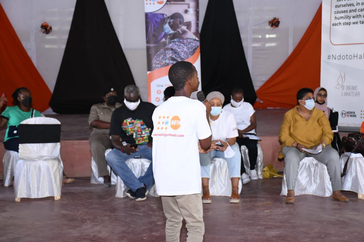 Z3ituna's tweet photo. Young people are the key changemakers/change agent to influence and advocate for safer environments /places for women to thrive without violence #NdotoHalisi #OfDreamsAndWhatever @UNFPAKen @DreamsWhatever @YouthActKE https://t.co/zMyu2PHqcH