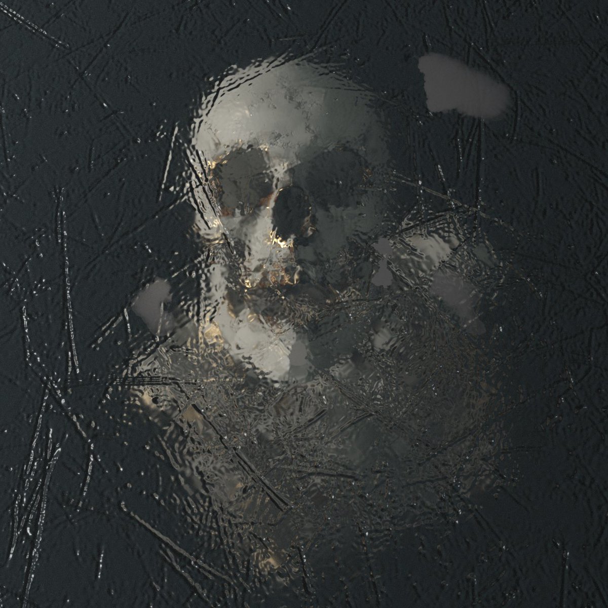You left me with a frozen heart

#3d #3dart #c4d #skull #skeleton