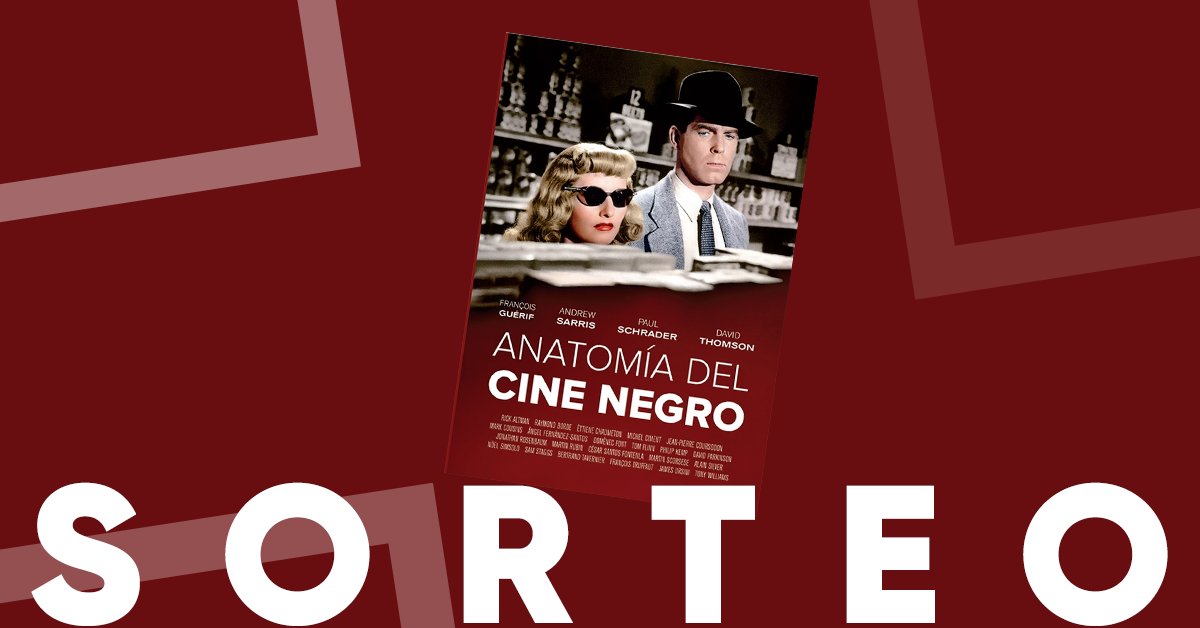 Fnac_Libros's tweet photo. ¿Qué tal va el puente? ¡Todavía puede ir mejor!

Sorteamos 3 ejemplares de "Anatomía del Cine Negro"📽️

Participa 👇

✅Sigue a @Fnac_libros y haz RT.
✅Deja en comentarios tu película favorita de cine negro y menciona a un amigo/a. 🖤

Hasta: 12/11
BBLL: https://t.co/qv4ZaIWnsW https://t.co/qjqQwbRawt