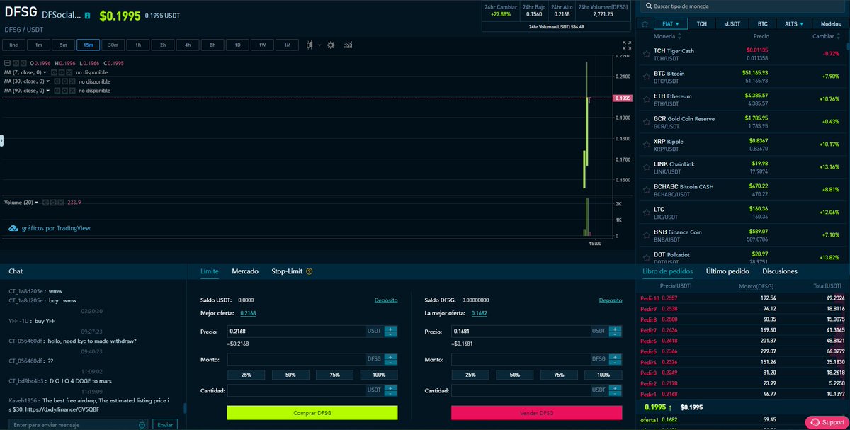 TheMrM00n's tweet image. Its time to trade #DFSG in @CoinTigerEX. Lets gooo!! 
@DFSocial_Gaming