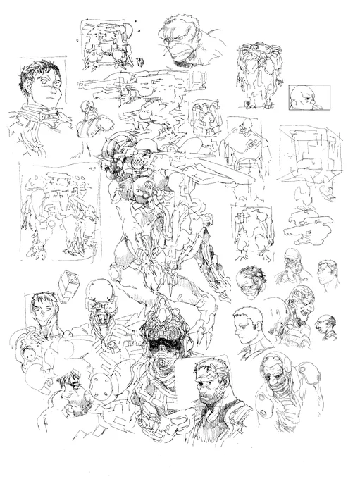 Bunch of sketches 