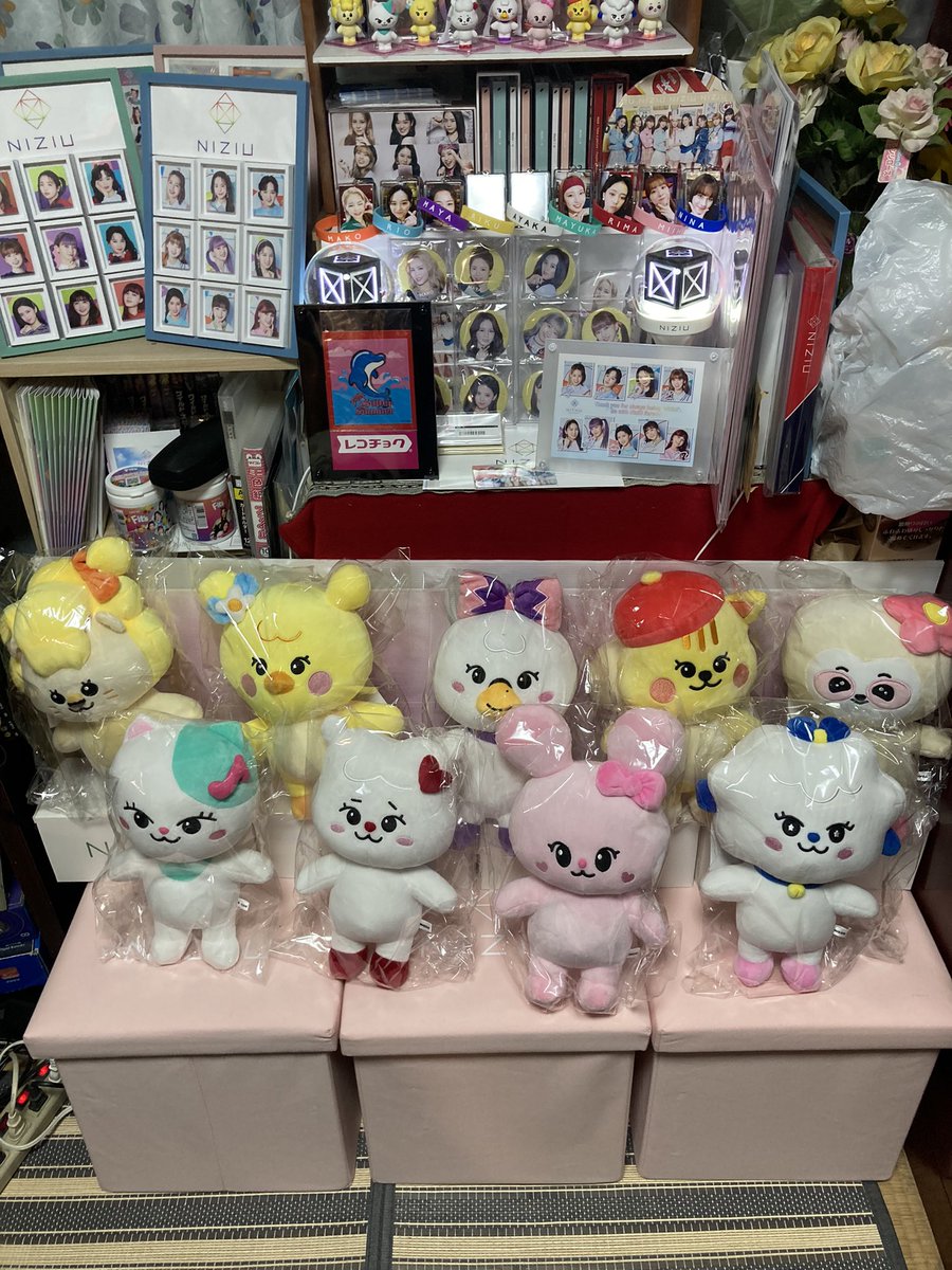 NiziU Nizoo 公式 マスコット ミニフィギュア 全9種 NiziU フィギュア