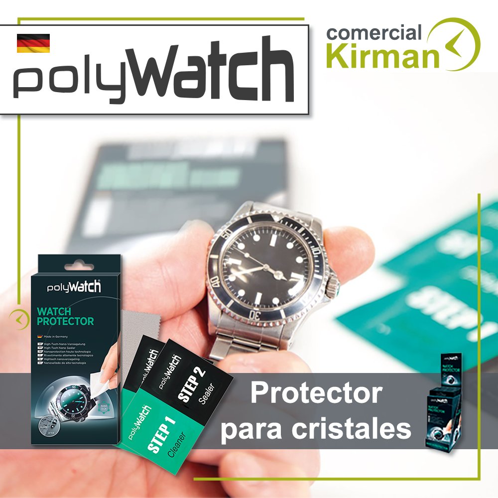 ComercialKirman's tweet image. El protector de reloj polyWatch ofrece un escudo perfecto y todos los días parece que su reloj acaba de salir de la sala de exposición.

tienda.kirman.com/protector_cris…

#polywatch #timetoshine #watchprotector #watch #smartwatch #watchmaker