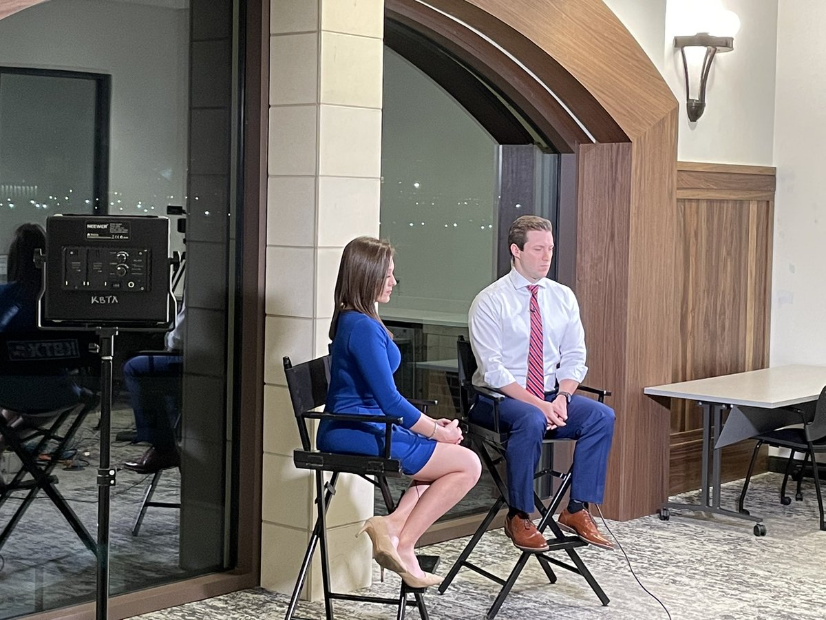 TVsMichaelOder's tweet photo. We're live from the ✨new✨@CityofCS City Hall! Tune in until 7am on #BVTM https://t.co/UEvhDo9VUw
