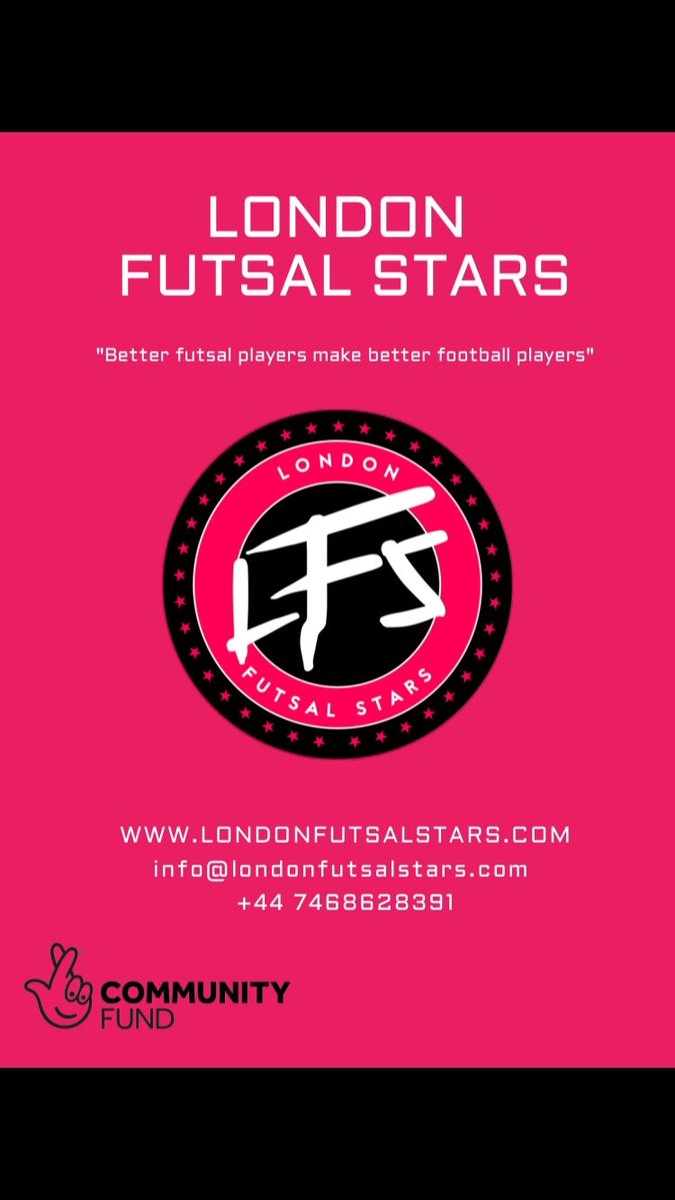 StarsFutsal's tweet photo. We are delighted to share that we have received #NationalLottery funding from @TNLComFund for our project! Thank you to National Lottery players for helping #MakeAmazingHappen. We provide financial assistance for our new Britannia Leisure Centre classes. To sign up email us today https://t.co/KyARfzpABO