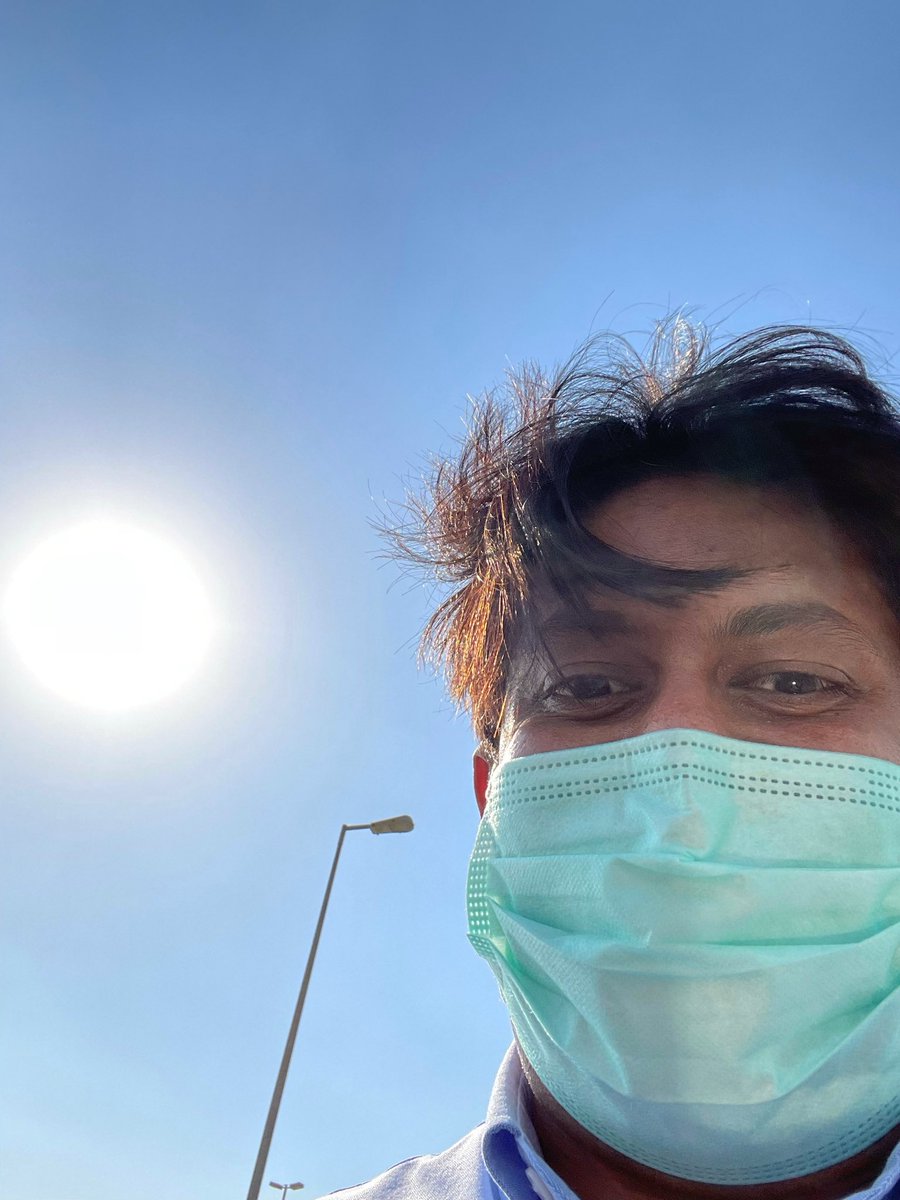 Super bright sun today .