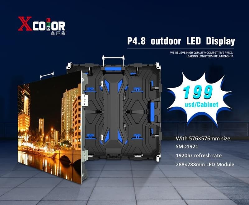 wincy_lu's tweet image. $199/cabinet
Best price in market with superior quality product
Xcolor Led display
Pitch pixel:P4.8 outdoor
Size : 576*576mm
1920hz refresh rate
Best service and supreme quality
Limited stock book your cabinet now

#rentalscreen #ledvideopanels #event