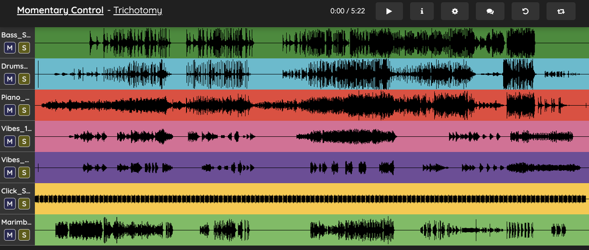 new <a href="/Trichotomymusic/">Trichotomy</a> track MOMENTARY CONTROL is out now on <a href="/Bandcamp/">bandcamp</a> and Splitterfm. Feat. the awesome NOZOMI OMOTE - Vibraphone &amp; Marimba trichotomy.bandcamp.com/track/momentar…
splitter.fm/trichotomy/mom…