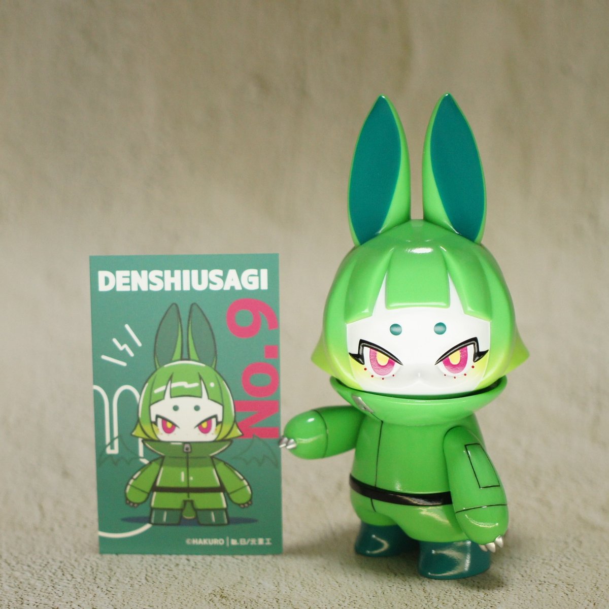 MEDICOM TOY - デンシウサギ　DENSHIUSAGI No.9 クトゥルフ緑羽Ver.九頭龍商会 デンシウサギ DENSHIUSAGI クトゥルフ 九頭龍商会 デンシタコ