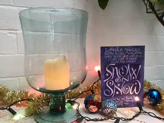 PoetryBookSoc's tweet photo. We absolutely LOVE  @oneplumpoem's beautiful poetry Christmas cards, especially this stunning 'In the Bleak Midwinter' poem card, illustrated by  Stephen Raw. Order these exquisite poetic Christmas cards here > https://t.co/oQ95B3psza https://t.co/tVQohOMrMm