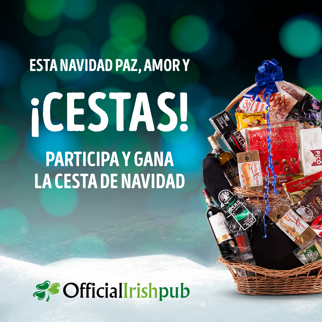 OIP_Official's tweet photo. Gana una cesta de Navidad. Por la consumición de una cerveza Guinness o El Águila 🍺 recibirás una papeleta con 4 participaciones. 🎟

Si tu número coincide con las 4 últimas cifras del número ganador del Sorteo de la Lotería Nacional del 22 de dic... ¡la cesta es tuya! 🍾 https://t.co/k5NW25Xynt