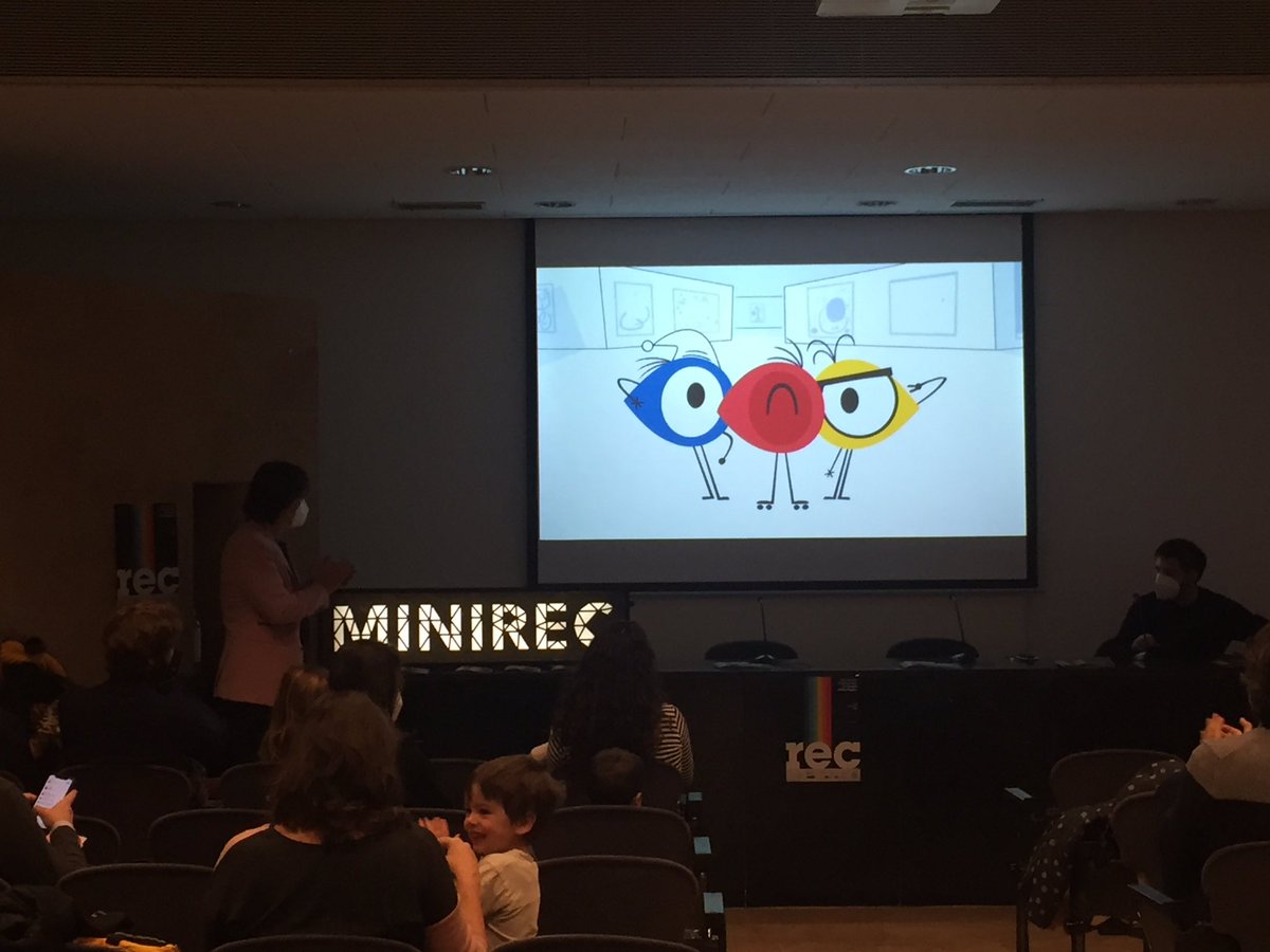 marisamuseu's tweet image. 🎥 Festa grossa al @MAMTarragona amb la projecció de la peli #Mironins 🔴⚫️🔵 GRÀCIES @RECtgn 🌈@FestivalMinipop #MiniRec