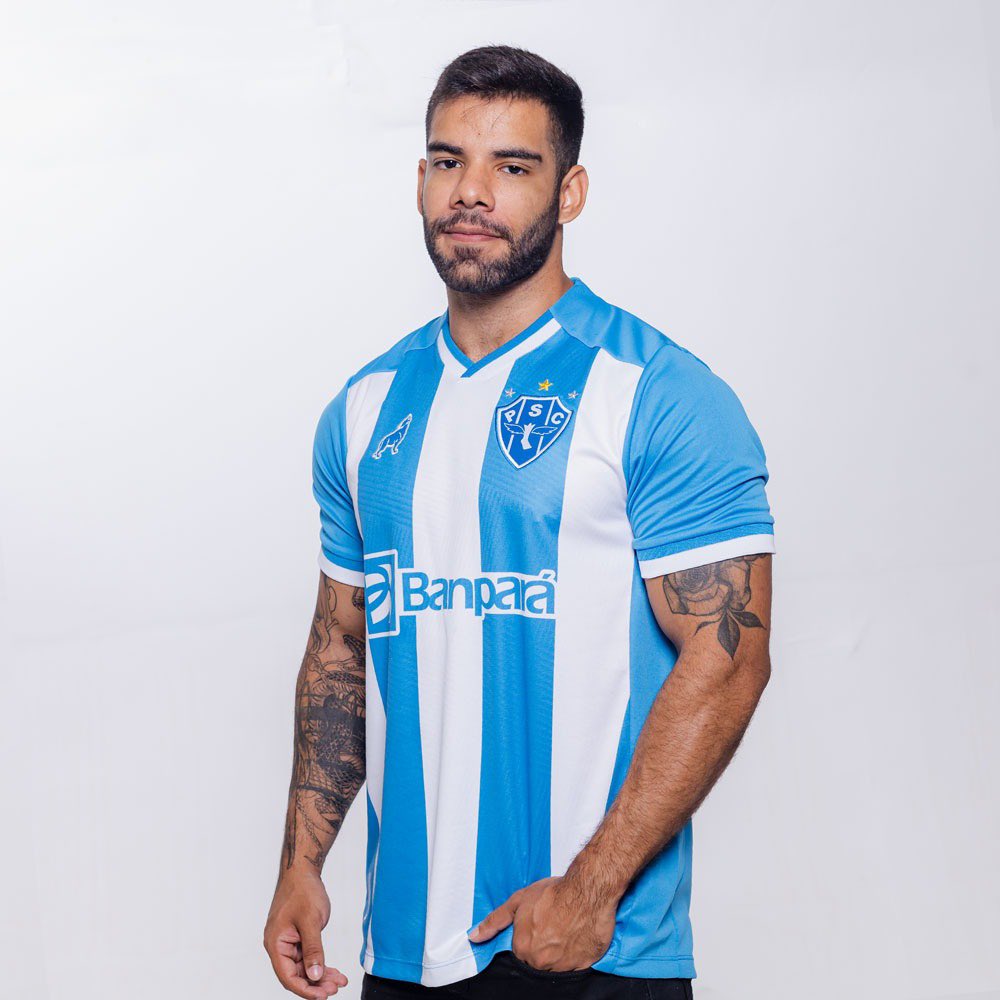 Paysandu's tweet image. Paysandu lança primeira camisa da nova coleção Payxão e Ousadia de 2022 ➡️ bit.ly/3DyM6f3

📷 Ag. Macaco Velho | #PayxãoeOusadia