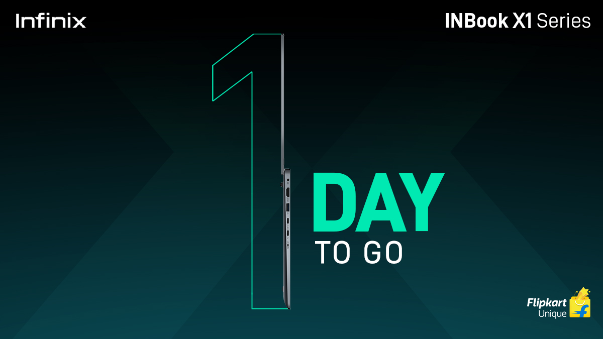 InfinixIndia's tweet photo. Excitement's IN the air! Can you feel it? 🤩 
The new Infinix INBook X1 Series launches tomorrow only on @flipkart! #ItsTheINThing 

Know more: https://t.co/woxjcaDqJz https://t.co/AocDNvm53R