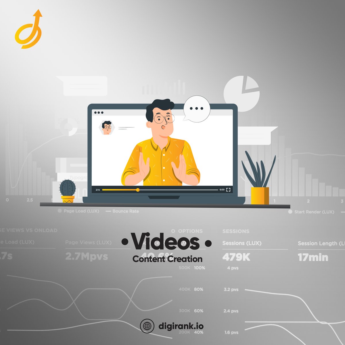 Digirankio's tweet photo. 𝐕𝐢𝐝𝐞𝐨𝐬 𝐂𝐨𝐧𝐭𝐞𝐧𝐭 𝐂𝐫𝐞𝐚𝐭𝐢𝐨𝐧
“81% of users have said that they have purchased the product after watching the video”
𝐯𝐢𝐬𝐢𝐭: https://t.co/ONuSMteQDY

#BehindTheLens #videodirector #director #music #videographer #contentcreator #creative #filmmaker  #digirank https://t.co/tLUyO0b180
