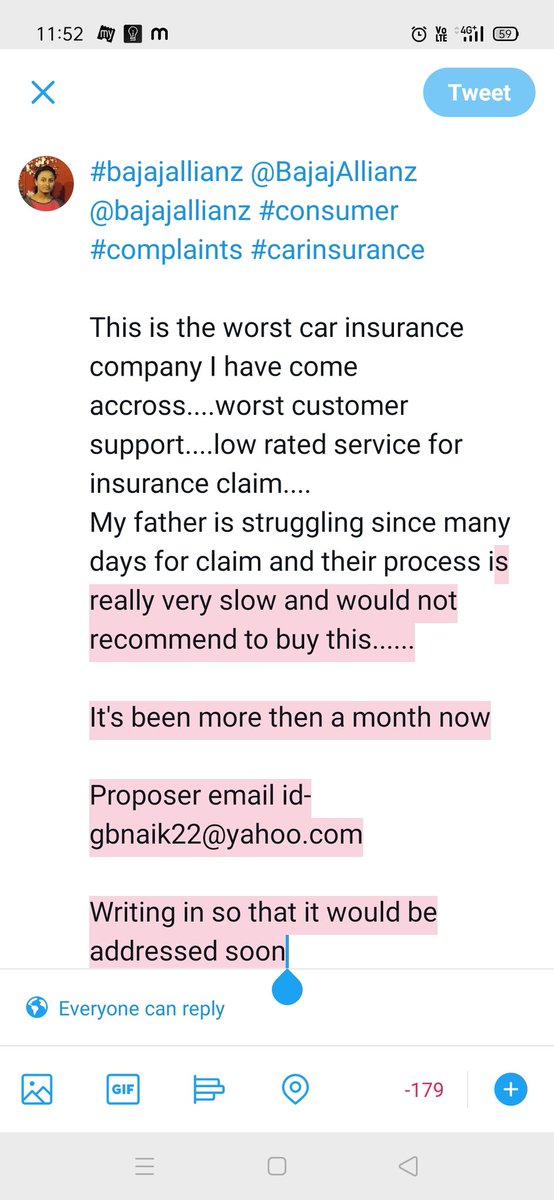 deepa2927's tweet photo. #bajajallianz @BajajAllianz @bajajallianz #consumer #complaints #carinsurance #begaum
This is the worst car insurance company I have come accross....worst customer support....low rated service for insurance claim....
My father is struggling since many days for claim.. https://t.co/NYtRXFBA3Q