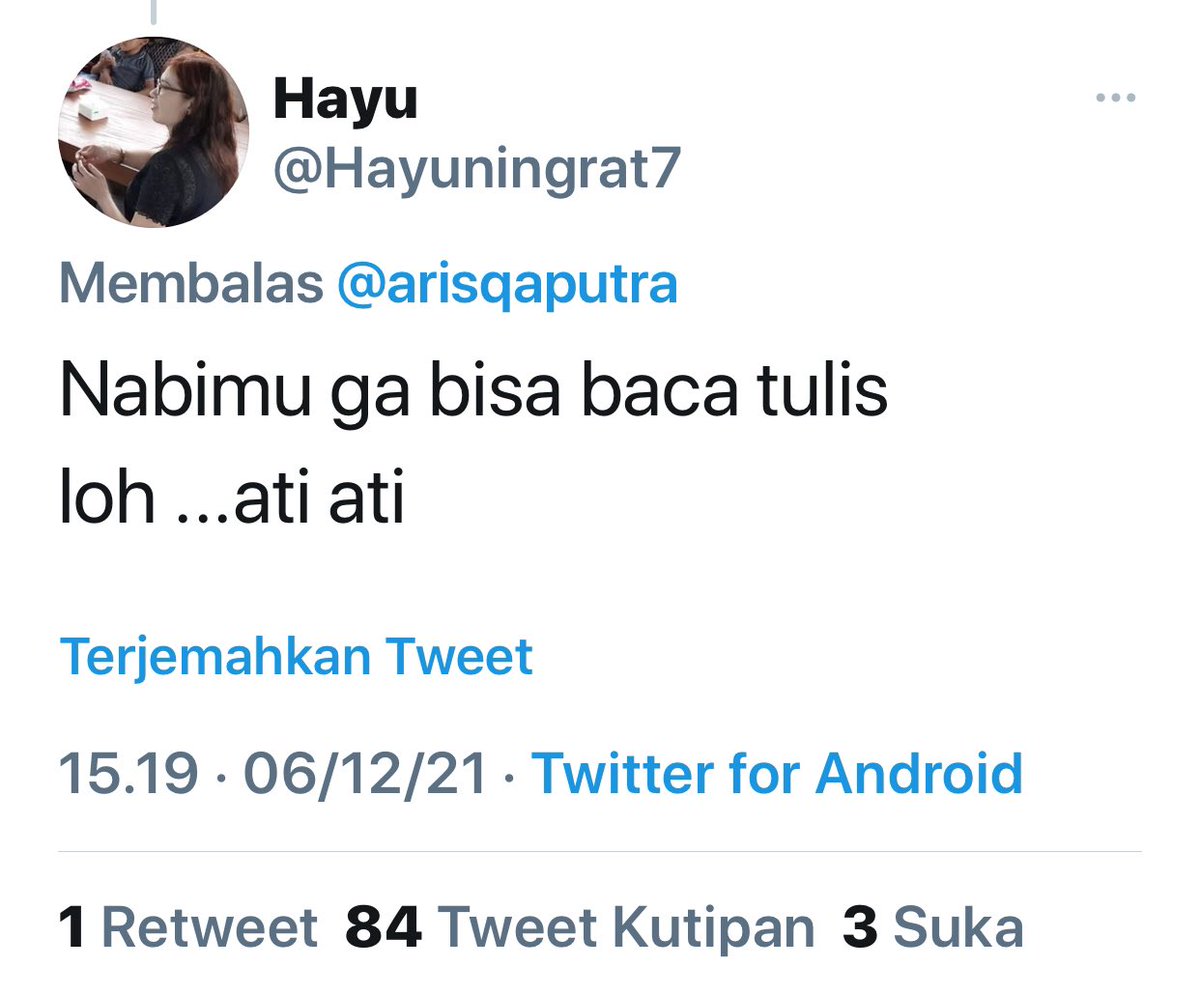 Jhonkosmik's tweet photo. Akhirnya Allah membuka kedoknya. https://t.co/2LMPy8VOol