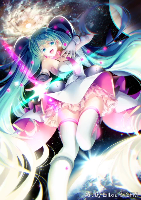12/18,19公演🎪
「初音ミク GALAXYLIVE 2021」
#INSPIXWORLD でイラコン開催中!

入選作品③
7:24 さんhttps://t.co/4kipiGz8w7
Lillxia さんhttps://t.co/v2if1FjKAD
Miu さんhttps://t.co/dwE7xSVvto
※順不同

MIKU WORLDでお気に入りのイラストに投票しよう🙌
#初音ミク #GALAXYLIVE2021 