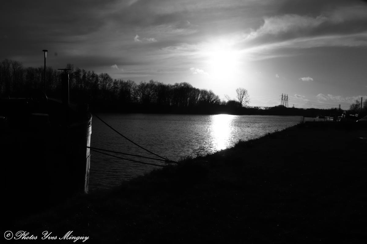 photos_yves's tweet photo. Canal de la Deule Parc des Ansereuilles. Fin après-midi de décembre. Cnon EOS 77D Monochrome (pas de post-production) #photography #photosyves   #photography #blackandwhitephotography #deule #peniches https://t.co/ZummT5BOT6