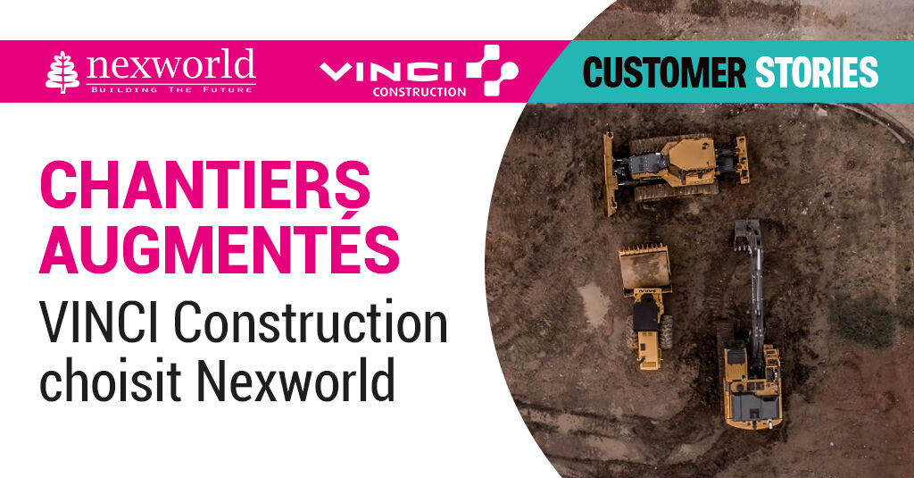 bit.ly/3G9qOGs
Chantiers augmentés dans le #BTP : Pour repenser sa chaîne de valeur autour de la donnée, VINCI Construction a été séduite par le positionnement de Nexworld sur les sujets Data et IoT, ses expertises et ses retours d’expériences. <a href="/VINCIConstrucFR/">VINCI Construction en France</a>  #data