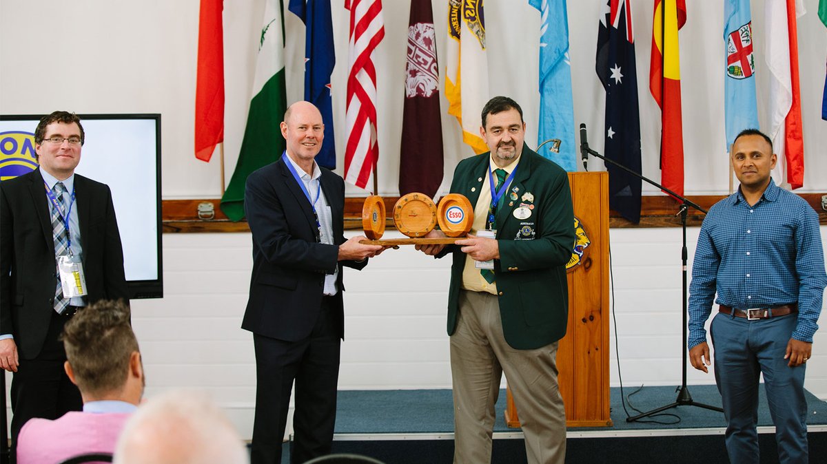 Esso Australia further cemented our longstanding relationship with the Lions Club of Sale by supporting and attending their annual convention in November exxonmobil.co/3otzL7H