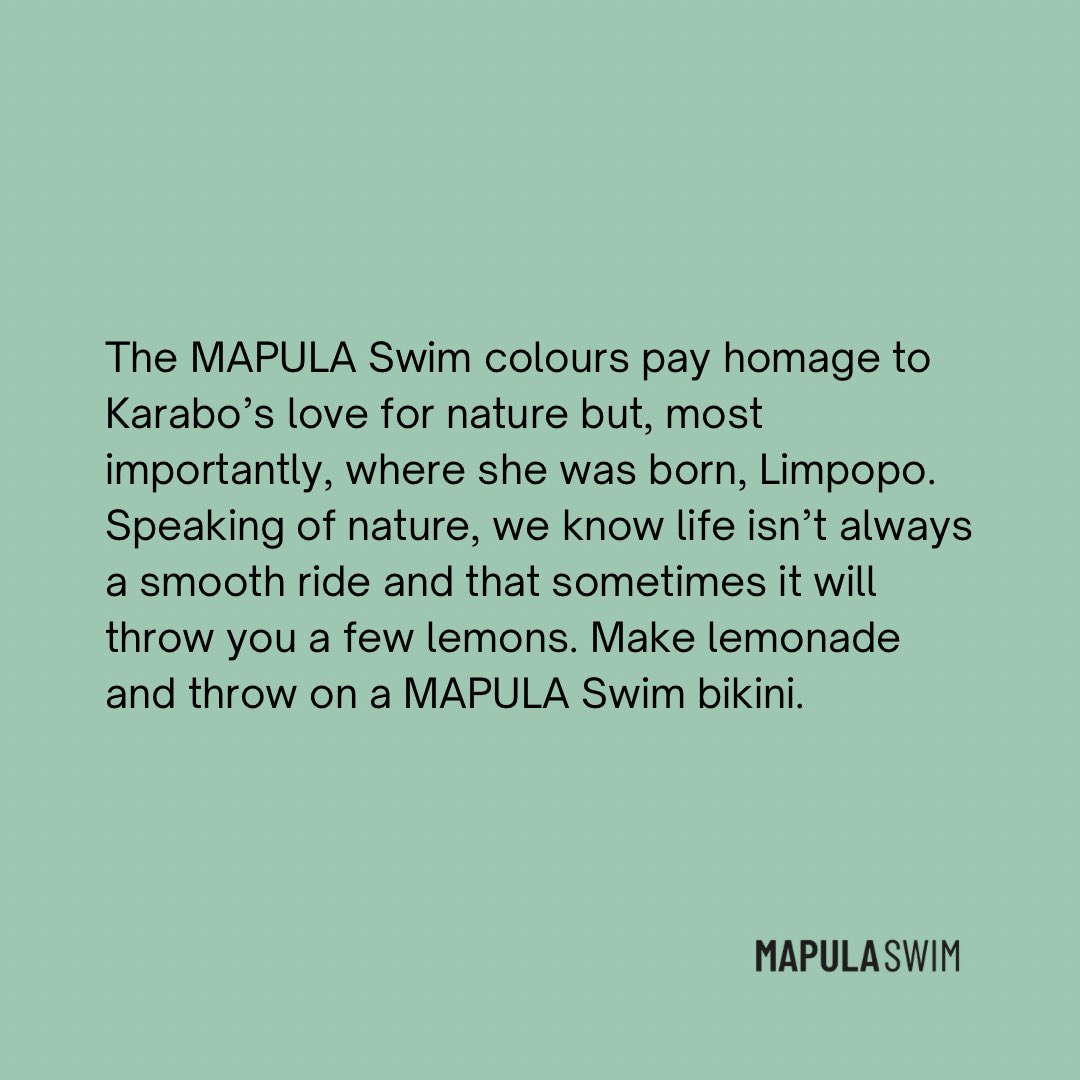 MapulaSwim's tweet image. Get to know MAPULA Swim a little bit more 💛 another thing we pride ourselves with is our Tribe 💝 #MapulaTribe