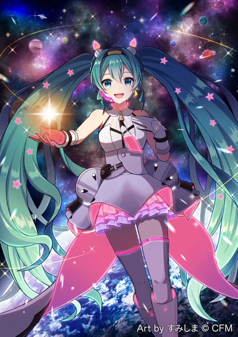 12/18,19公演🎪
「初音ミク GALAXYLIVE 2021」
#INSPIXWORLD でイラコン開催中!

入選作品⑥
7:24 さんhttps://t.co/s9xnYrwmVw
おもち さんhttps://t.co/s34cFWlkOC
すみしま さんhttps://t.co/FBzCPBKLDR
※順不同

MIKU WORLDでお気に入りのイラストに投票しよう🙌
#初音ミク #GALAXYLIVE2021 