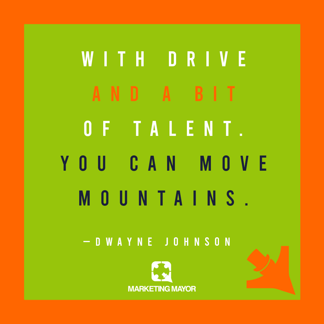 MarketingMayor's tweet photo. Because "The Rock" said so!
#MondayMotivation https://t.co/28yJWmGKEq