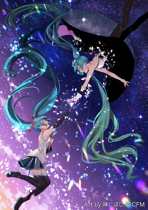 12/18,19公演🎪
「初音ミク GALAXYLIVE 2021」
#INSPIXWORLD でイラコン開催中!

入選作品⑦
味にぼし さんhttps://t.co/3ThL7XaAHg
MOMOKO さんhttps://t.co/cqUhgAsSi1
よすらみ さんhttps://t.co/eLMaKl7eWO
※順不同

MIKU WORLDでお気に入りのイラストに投票しよう🙌
#初音ミク #GALAXYLIVE2021 
