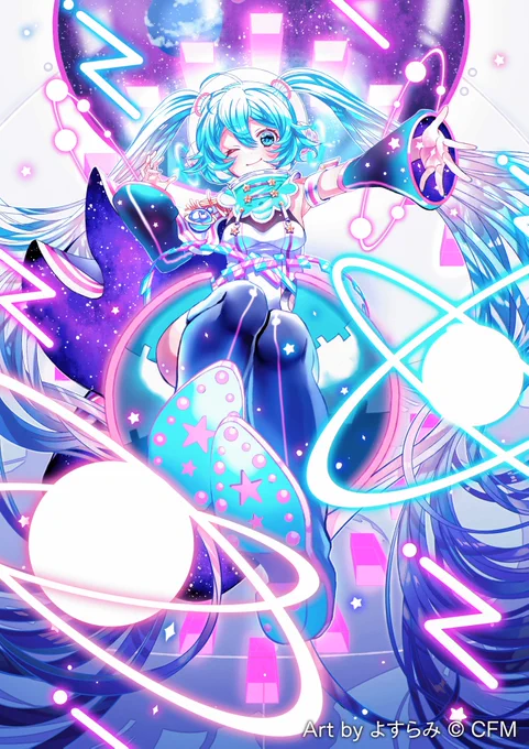 12/18,19公演🎪
「初音ミク GALAXYLIVE 2021」
#INSPIXWORLD でイラコン開催中!

入選作品⑦
味にぼし さんhttps://t.co/3ThL7XaAHg
MOMOKO さんhttps://t.co/cqUhgAsSi1
よすらみ さんhttps://t.co/eLMaKl7eWO
※順不同

MIKU WORLDでお気に入りのイラストに投票しよう🙌
#初音ミク #GALAXYLIVE2021 
