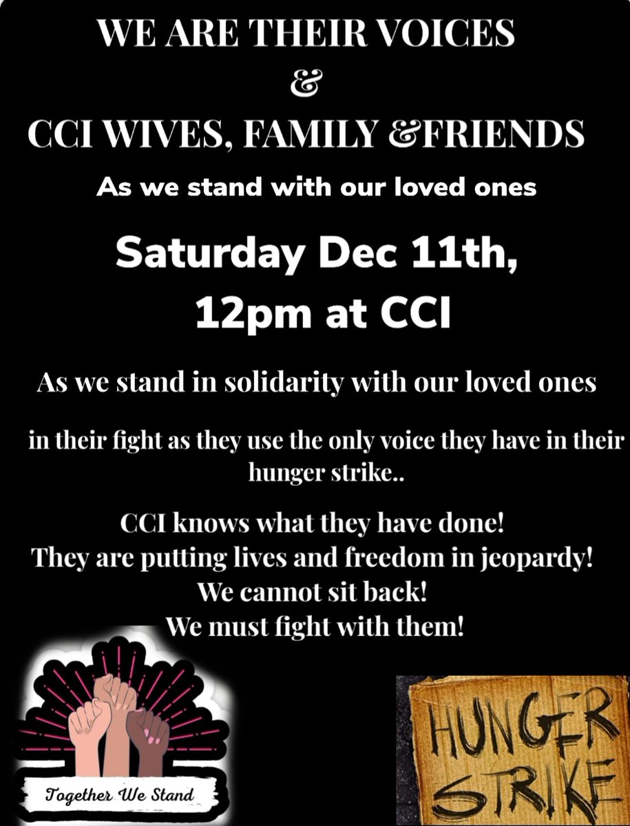 WATV17's tweet photo. CCI A yard on #Hungerstrike @GavinNewsom @NancySkinnerCA using the only method they can to be heard. CCI is purposely intergrading knowing the blood bath that will take place. Men have had all their personal food taken from them..punishment for exercising their right to speak up https://t.co/hjtLJPIeWN