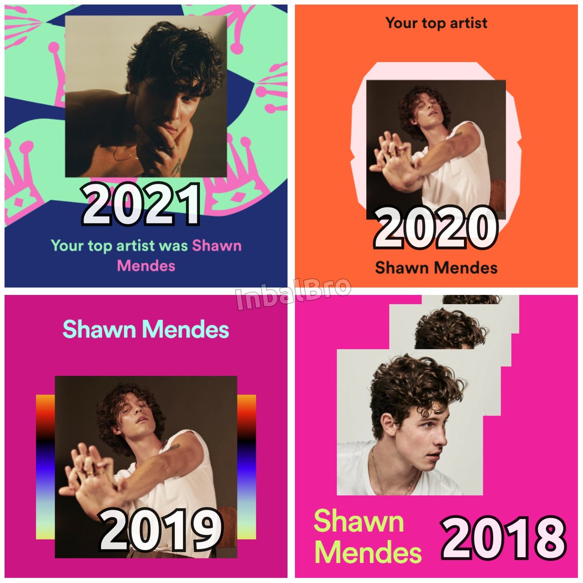 Inbalr5's tweet photo. @ShawnMendes @Spotify @SpotifyRussia Did somebody said "my Top artist for 4 years" and didn't get??
Keep on doing your music, it makes me and my life better❤ https://t.co/6QXnQzRERI