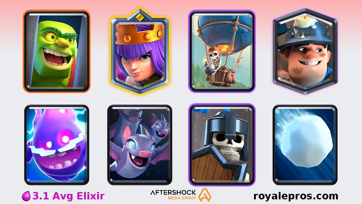 .<a href="/KevinT_CR/">Kevin♡</a> has won grand challenge on 07/12/2021 14:50:13 SGT [Goblin Cage,Archer Queen,Balloon,Miner,Electro Spirit,Bats,Guards,Giant Snowball]

Deck: link.clashroyale.com/deck/en?deck=2…

GC Logs: royalepros.com/viewprofile/LC…

Powered by @ AMGinfluence
