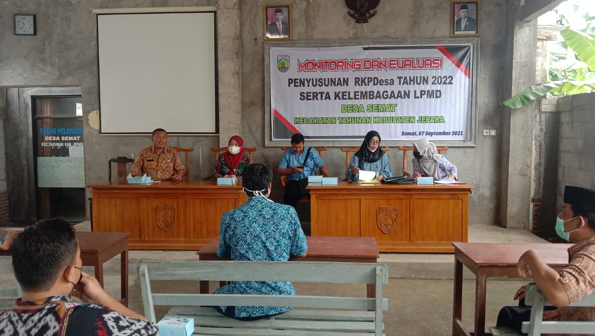 SKadarini's tweet photo. Monev proses penyusunan RKPDes dan perkembangan LPMD
Peningkatan kualitas perencanaan pembangunan desa dan lembaga desa yang aktif dan partisipatif. 
Ds. Platar, Semat dan Demangan

@tppkemendes 
@tppkemendes https://t.co/vuvMgdF7jw