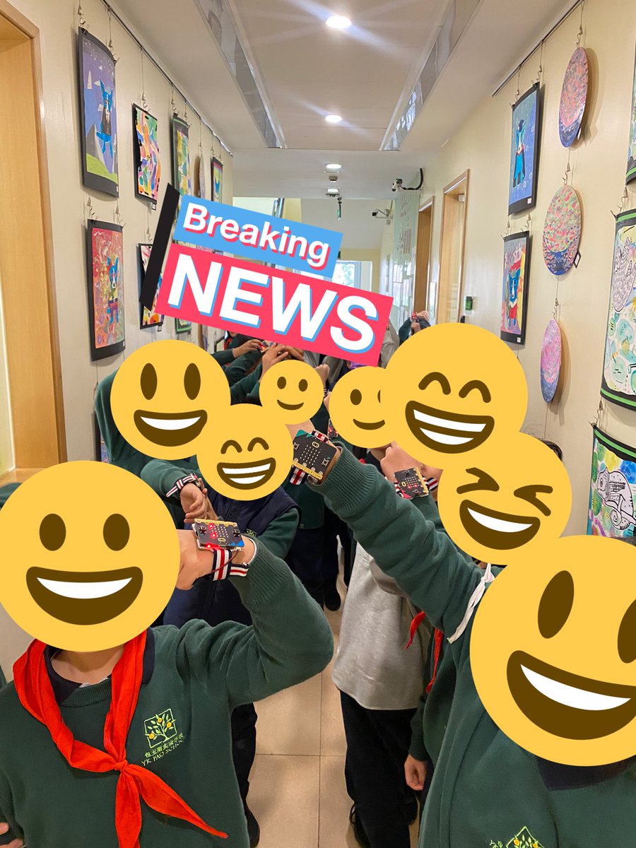 wiljonEDU's tweet photo. @MSMakeCode Fitness Tracker Test Day in G3, programmed to count our steps, calculate distance &amp; monitor temperature 🤩 #Microbit #HourOfCode https://t.co/YTR94mhzKu