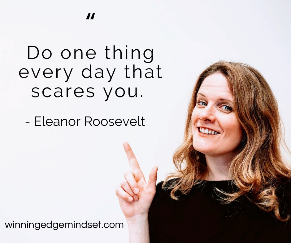 Are you allowing your imagination to keep your world small? Do you fear change? Do you think of challenge in the negative sense or do you embrace it &amp; give it everything you've got? Get curious about your thoughts &amp; question them if they're not allowing you to go for it in life.