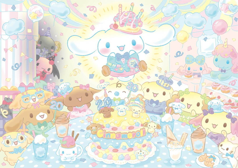 fashionpressnet's tweet photo. サンリオピューロランド 「シナモロール」20周年イベント、パーティー風カフェ＆青のイルミネーション - https://t.co/LctfnYxsIq https://t.co/ERawRO9zIG
