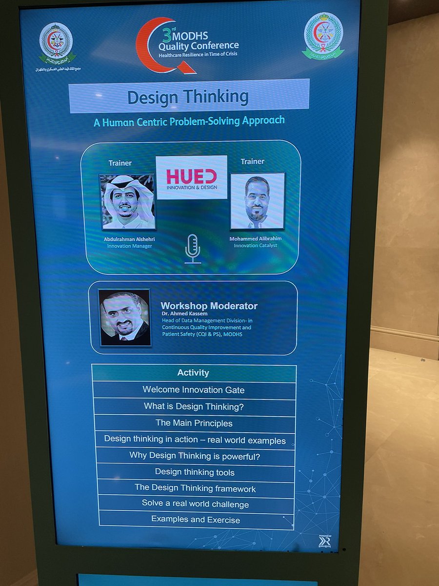 noura4's tweet photo. Design Thinking workshop #MODHS #3rd_MODHS_Quality_Conference https://t.co/f84i7Aa28P