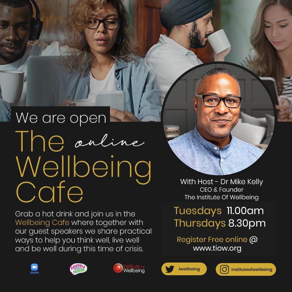 iWellBeing's tweet photo. There are many reasons why giving is good for our wellbeing, join us this morning, Tuesday 7th December at 11am as we explore how we can give and why it is good for our wellbeing.
Zoom Meeting ID : 873 493 97473
#wellbeingcafe #onlinetalkshow #thegiftofgiving https://t.co/LfU3BCEybi