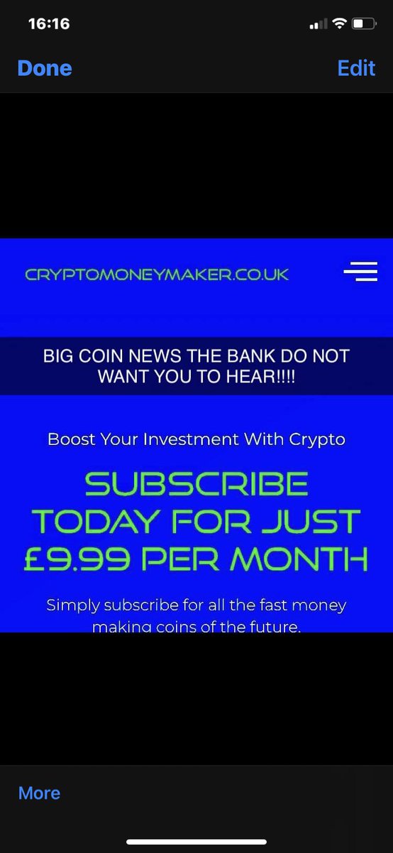 cryptomoneyma14's tweet photo. Let’s make money https://t.co/AGvMWKOXxq