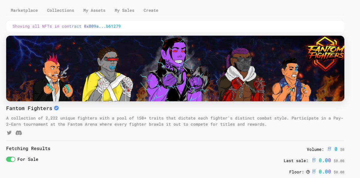 FantomFighters's tweet photo. 🎊Hey Fighters! We are officially enlisted on paintswap as a collection!🎊

This is one major step closer to mint day, and we will keep you guys informed on any new updates!
Thanks for your support up until this point Fighters! 

https://t.co/rpSjYnE6wP https://t.co/sgzFBfJtm5