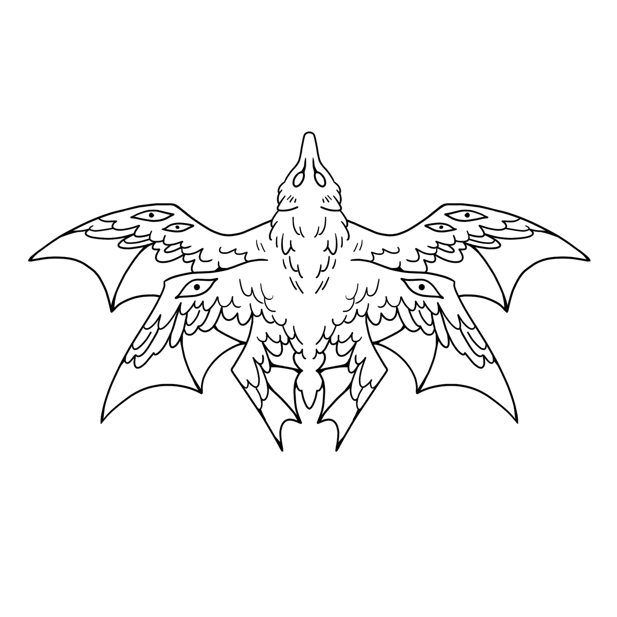 ultra_infinite's tweet photo. Bat Seraph https://t.co/wyyL4XXsOi