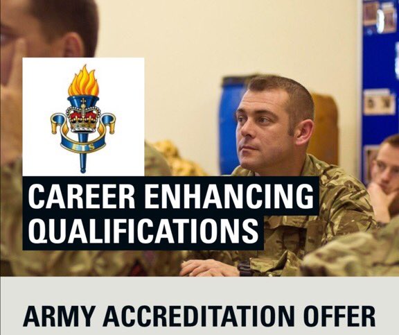 On the 7th day of Christmas my Educator gave to me. Lv 7 (Masters) qualifications. Available to soldiers and officers through completing career courses through the Army Accreditation Offer. #faillearnwin #education #goals @EtsSouth @CommandantRSME @BritishArmy