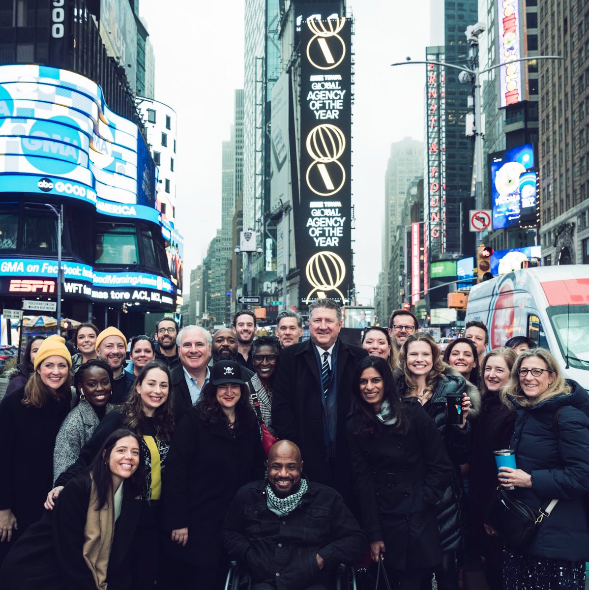 Nice way to close out the year with this awesome announcement.

Celebrating being global agency of the year is a nice way to end 2021 🎉 #BringOn2022